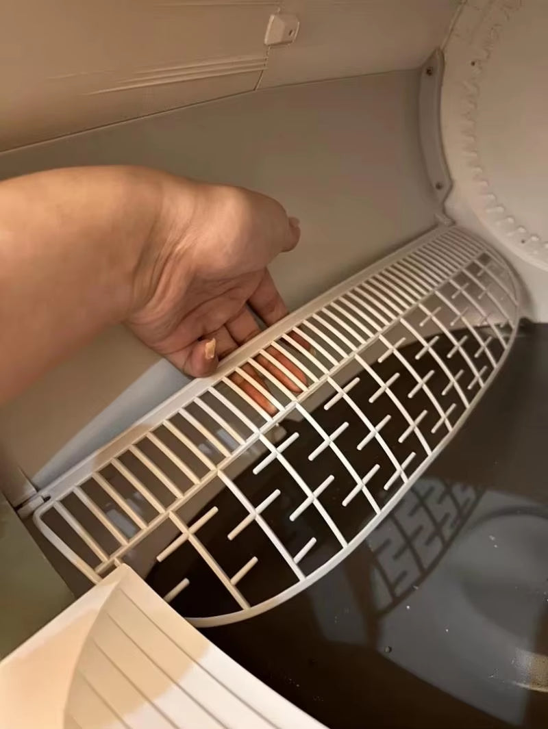 TONEPIE Automatic Cat Litter Box Accessories Bin Door Bottom Capsule Ventilation Screen Filter Mesh for Pet Toilet Replacement