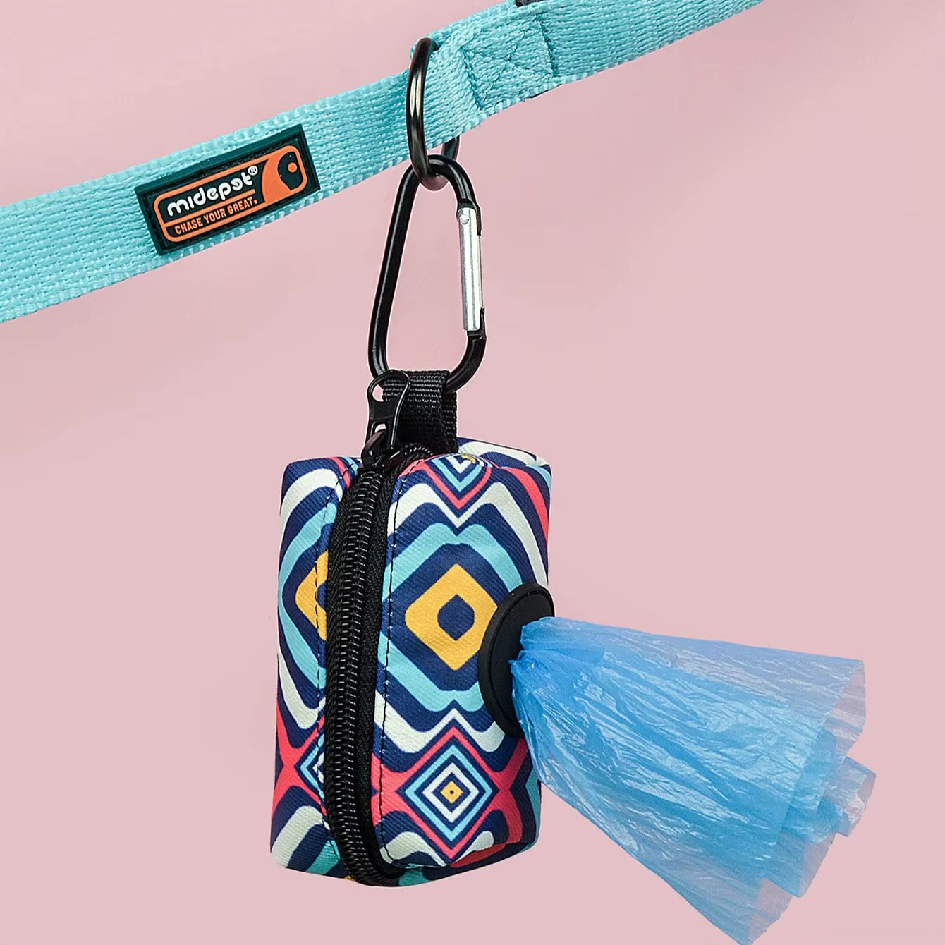 Cute Design Pet Poop Bag Holder Dispenser without Poop Bag and Leashes Can Attached with Any Dog Leashes for Valentine'S Day