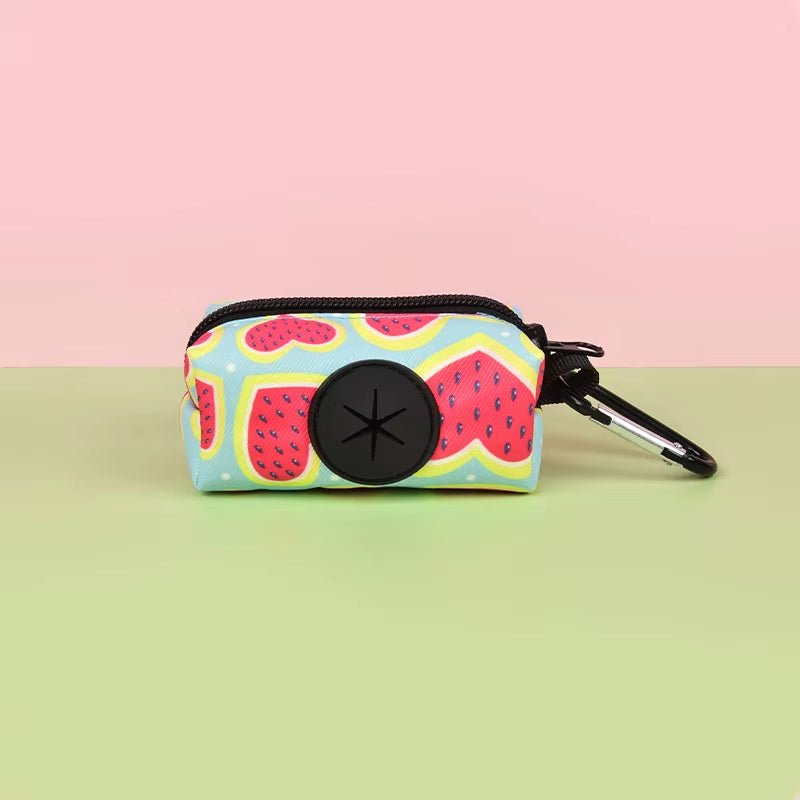 Cute Design Pet Poop Bag Holder Dispenser without Poop Bag and Leashes Can Attached with Any Dog Leashes for Valentine'S Day